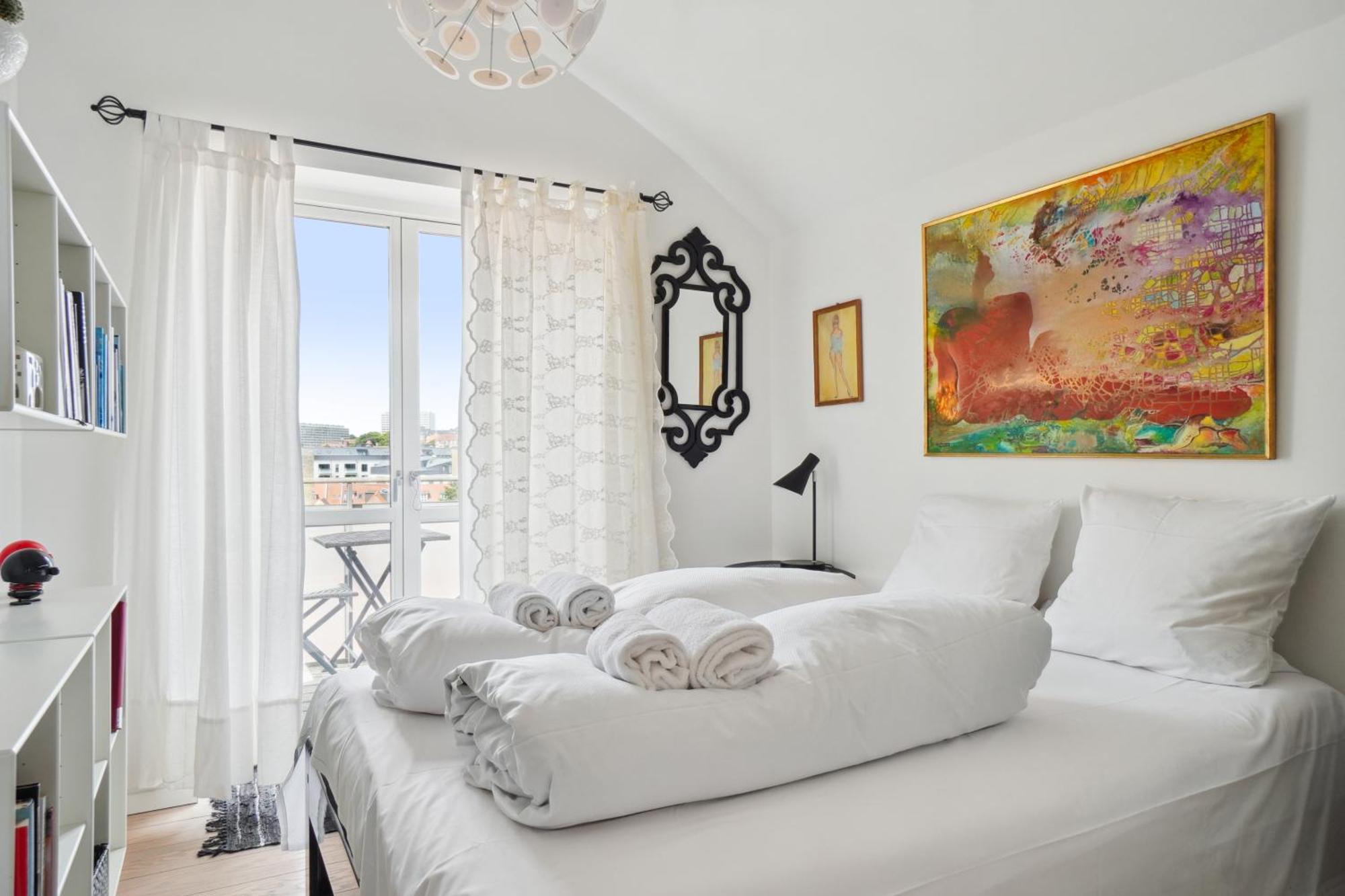 Penthouse 1br Lejlighed M 13 M2 Terrasse & Udsigt *