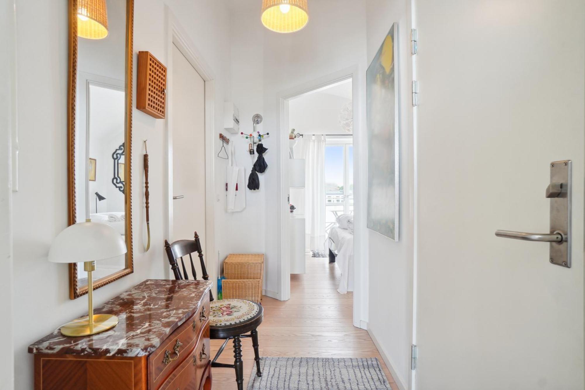 Penthouse 1br Lejlighed M 13 M2 Terrasse & Udsigt Lejlighed Århus